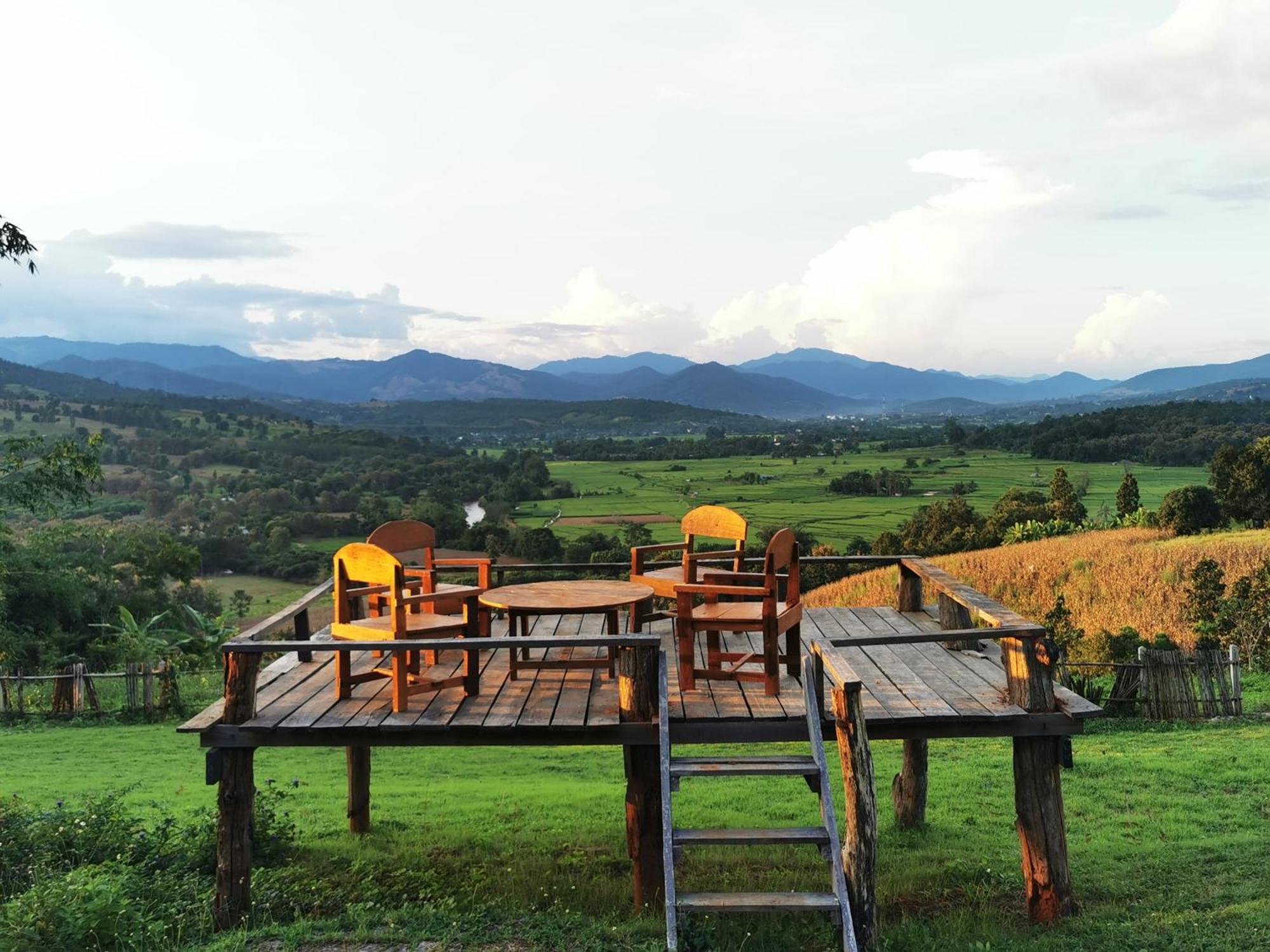 มนต์เมืองแจ่ม Otel Mae Chaem Dış mekan fotoğraf