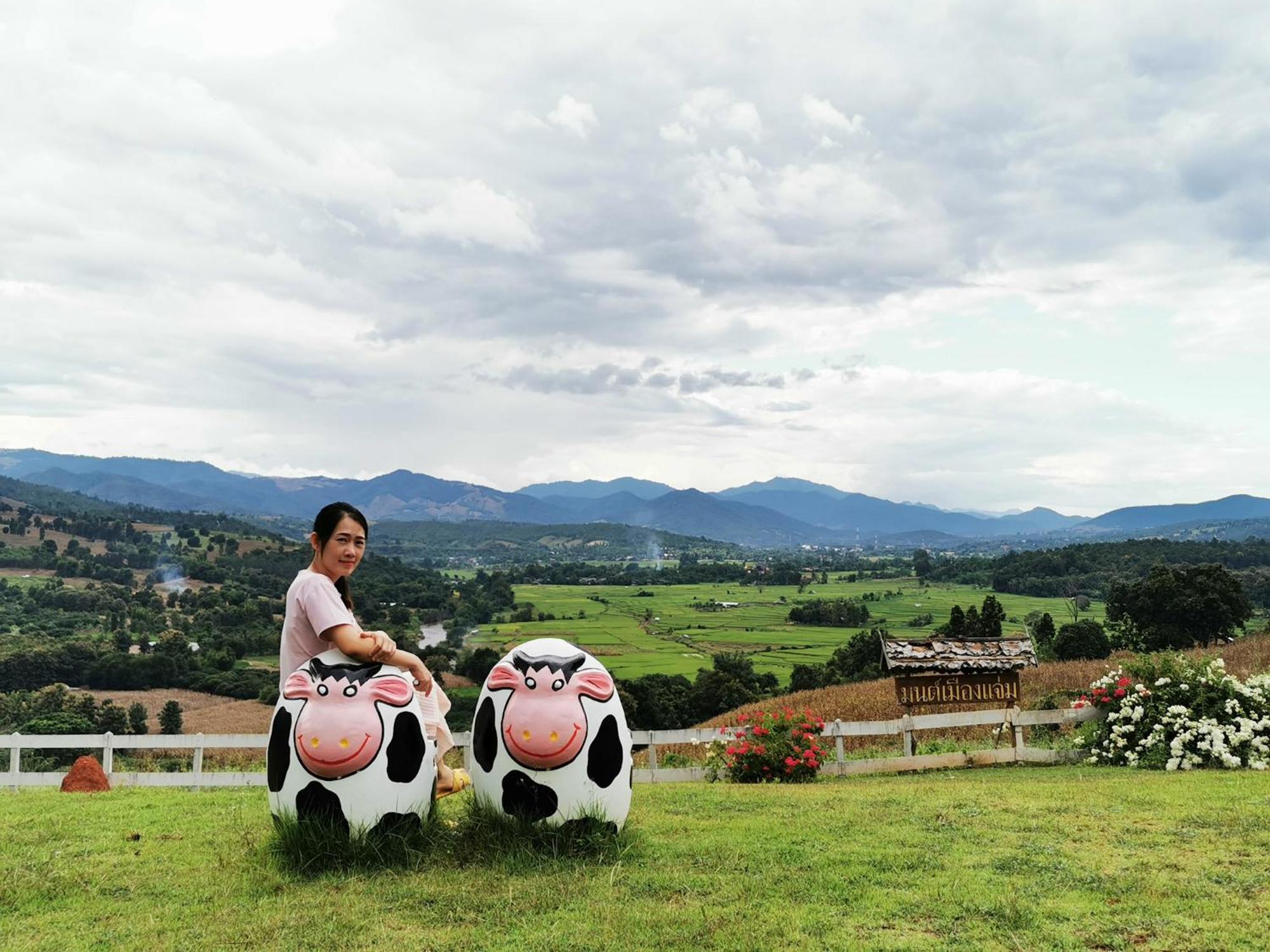 มนต์เมืองแจ่ม Otel Mae Chaem Dış mekan fotoğraf