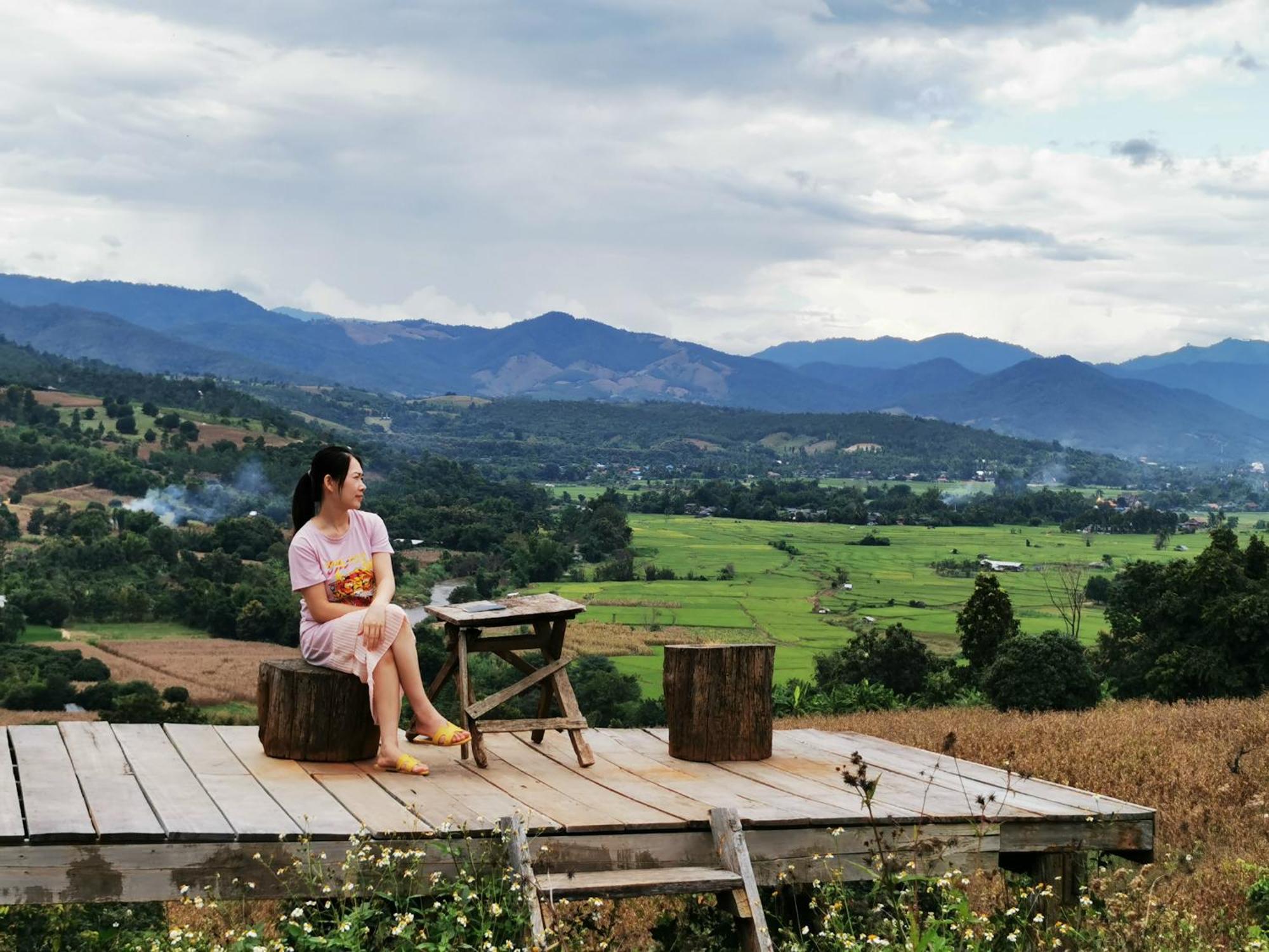 มนต์เมืองแจ่ม Otel Mae Chaem Dış mekan fotoğraf